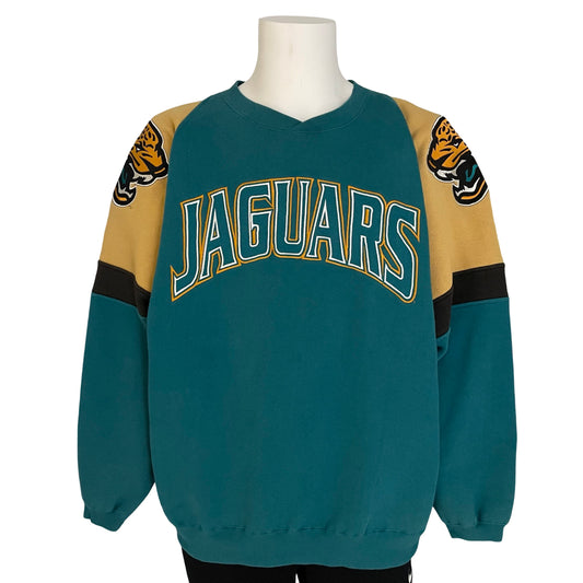 Vintage Jacksonville Jaguars embroidered sweatshirt size XL