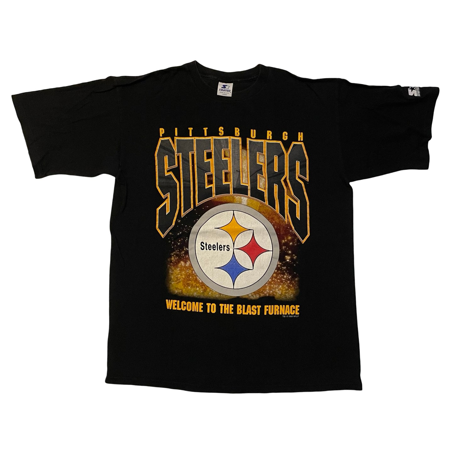 Vintage Pittsburgh Steelers STARTER shirt size LARGE