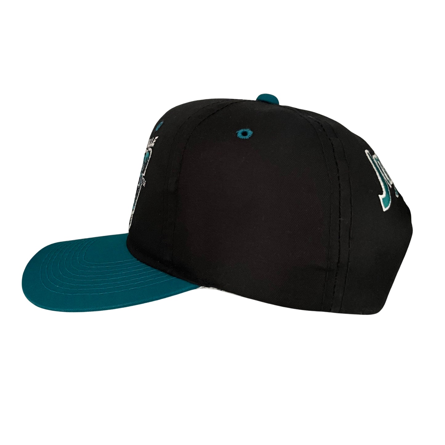 Vintage Jacksonville Jaguars SPORTS SPECIALTIES "Backscript" banned logo hat