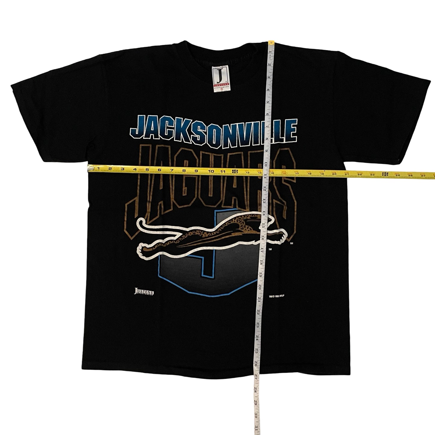 Vintage Jacksonville Jaguars 1993 banned logo shirt size MEDIUM