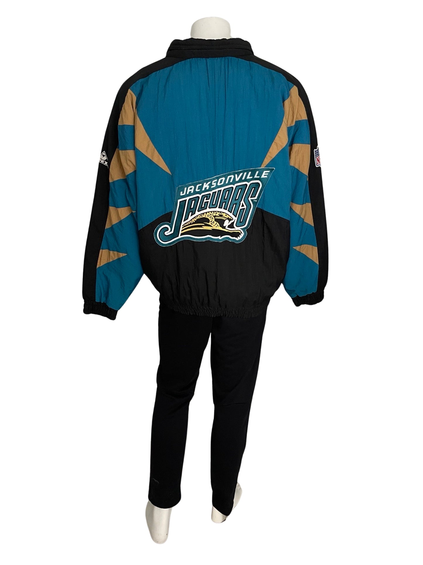 Vintage Jacksonville Jaguars banned logo APEX jacket size XL