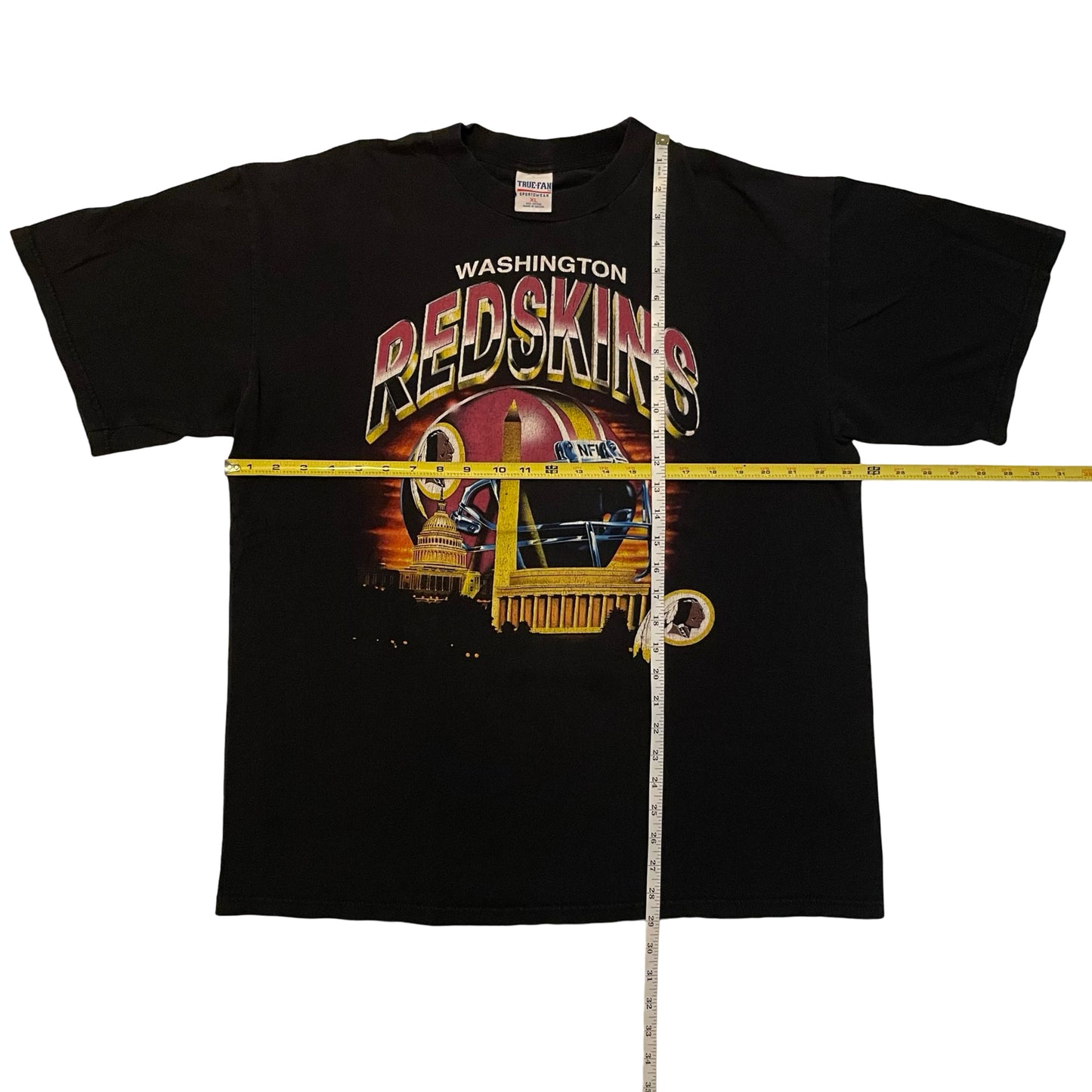 Vintage Washington Redskins Commanders skyline shirt size XL