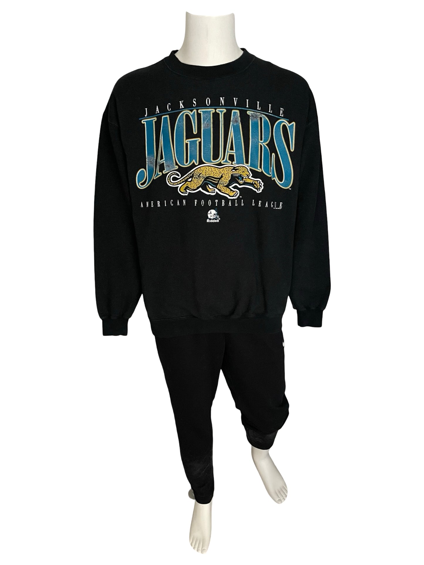 Vintage Jacksonville Jaguars 1996 prowler sweatshirt size LARGE