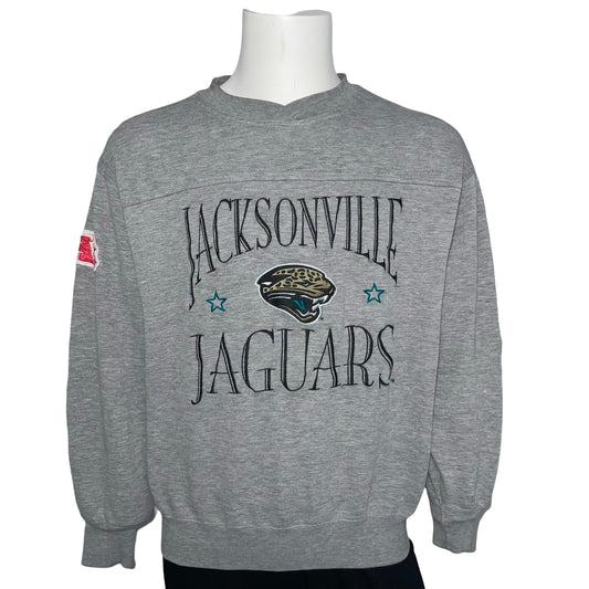 Vintage Jacksonville Jaguars embroidered sweatshirt size MEDIUM