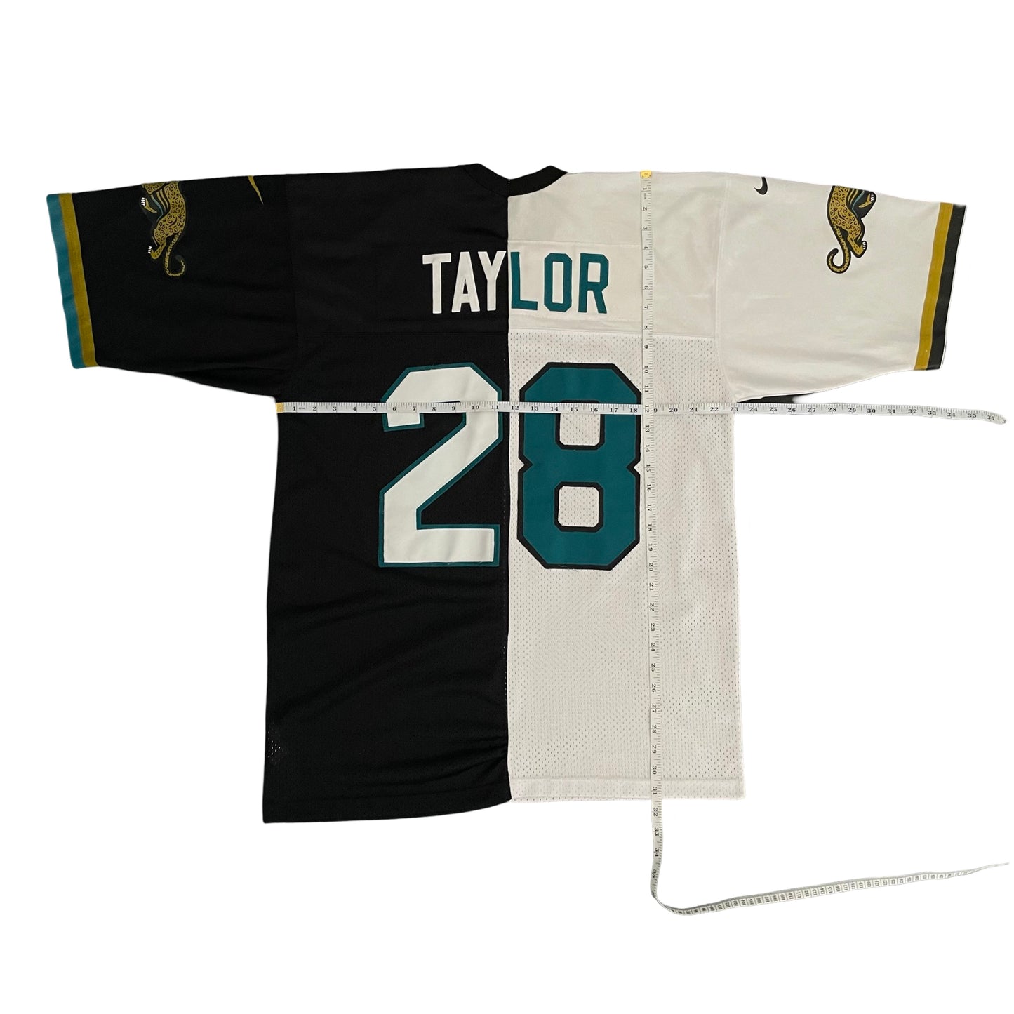 Vintage Jacksonville Jaguars Fred Taylor NIKE split jersey size XL