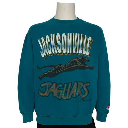 Vintage Jacksonville Jaguars THE GAME banned logo sweatshirt size MEDIUM