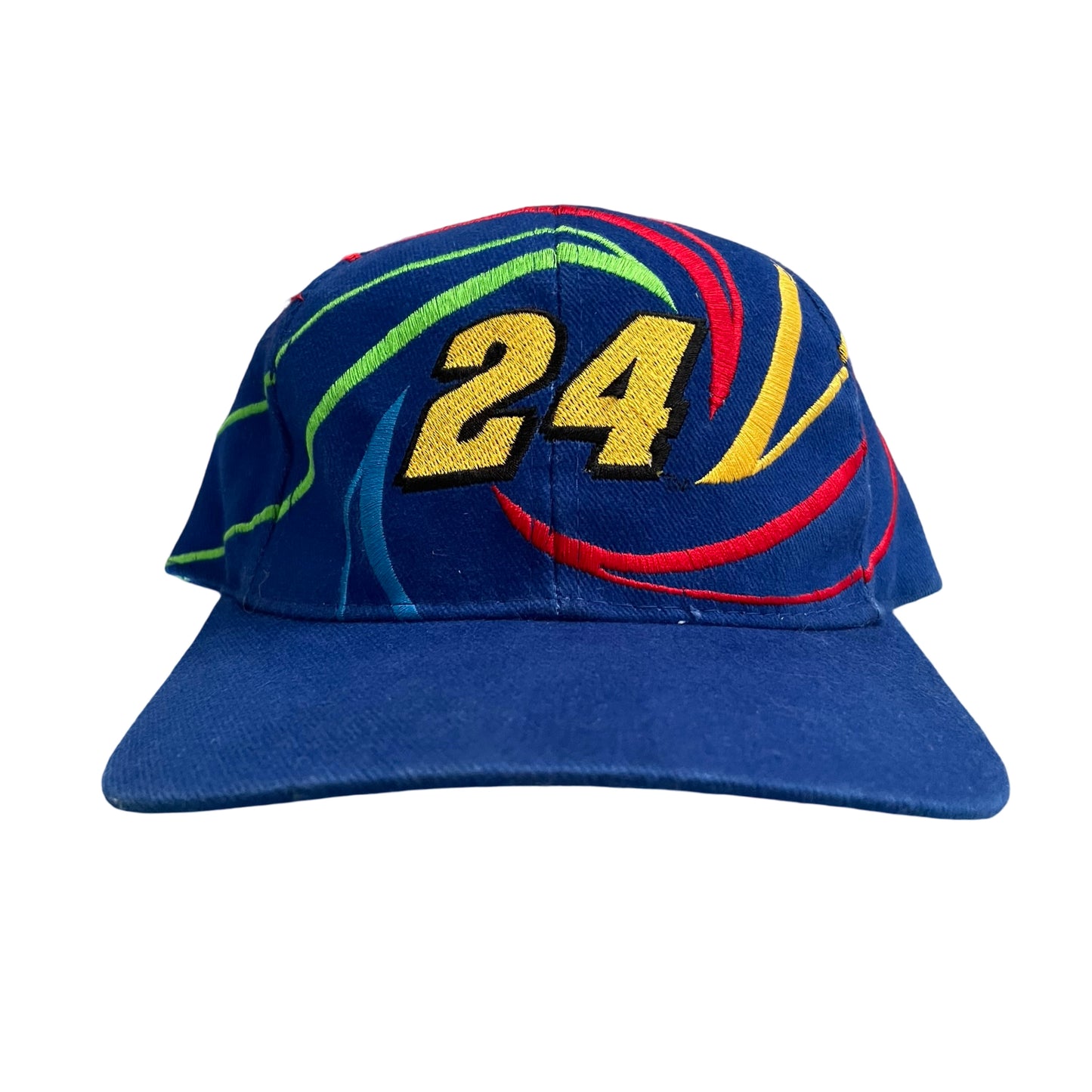 Jeff Gordon NASCAR spiral snapback hat