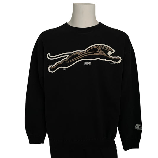 Vintage Jacksonville Jaguars 1994 banned logo STARTER sweatshirt size LARGE