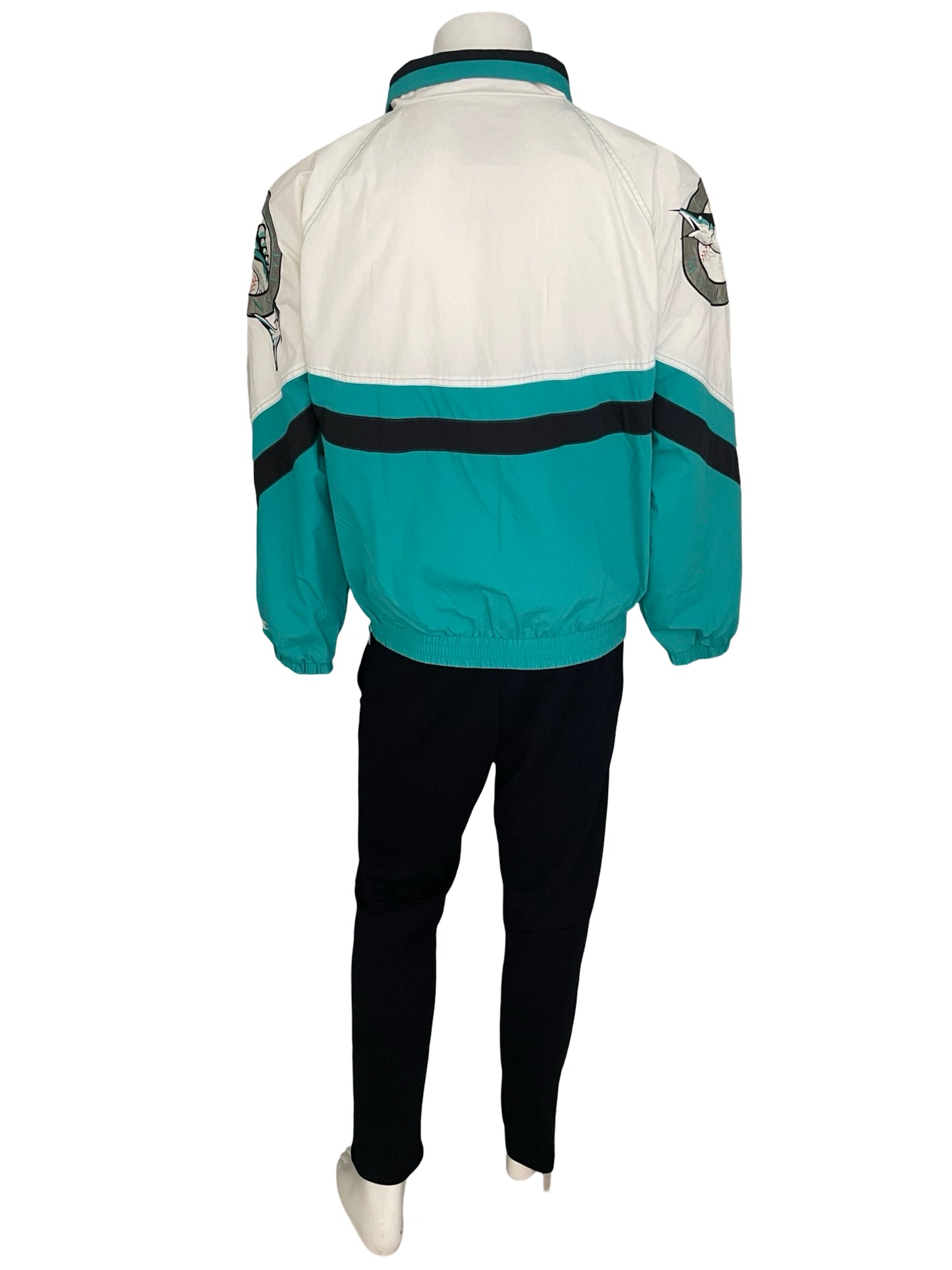 Vintage Miami / Florida Marlins STARTER windbreaker size MEDIUM