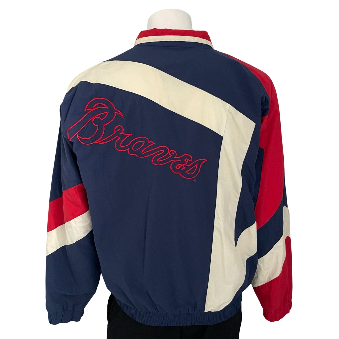 Vintage Atlanta Braves STARTER windbreaker size MEDIUM