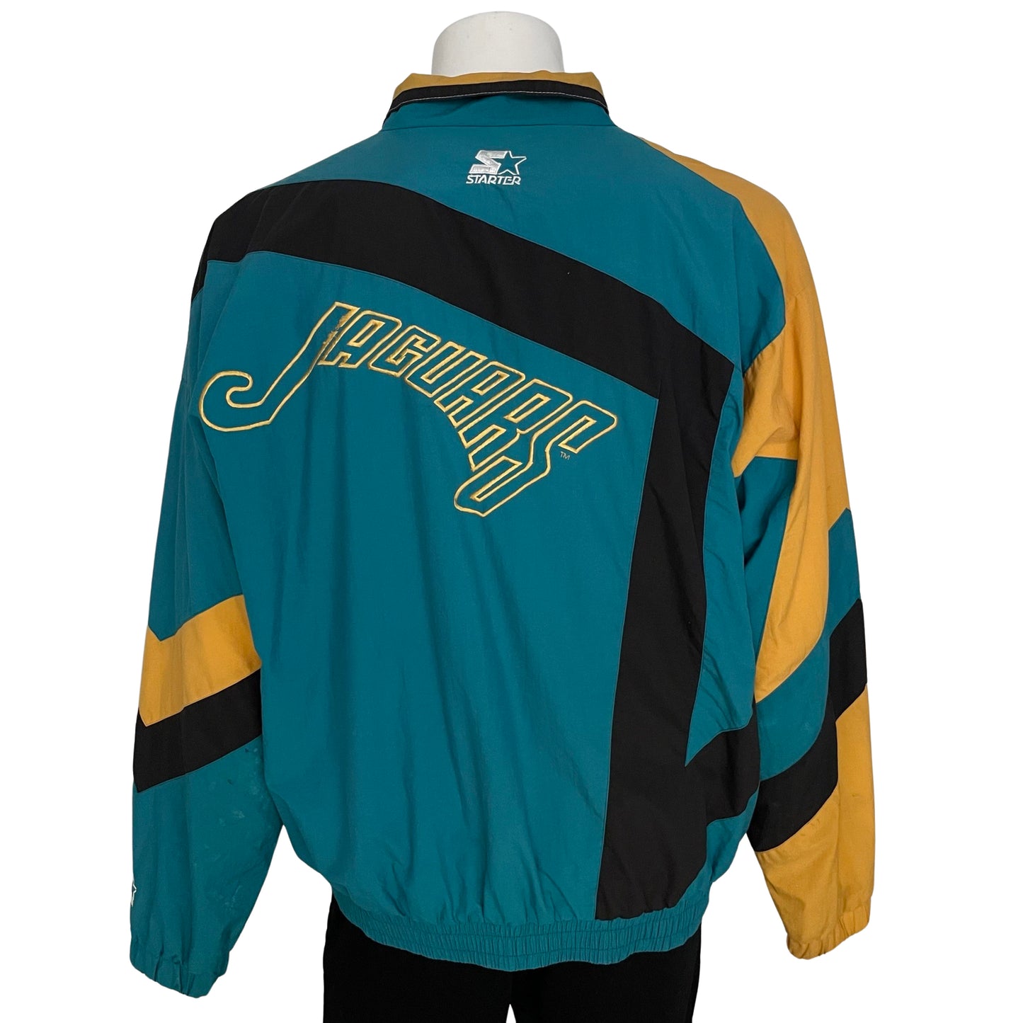 Vintage Jacksonville Jaguars banned logo STARTER windbreaker size XL