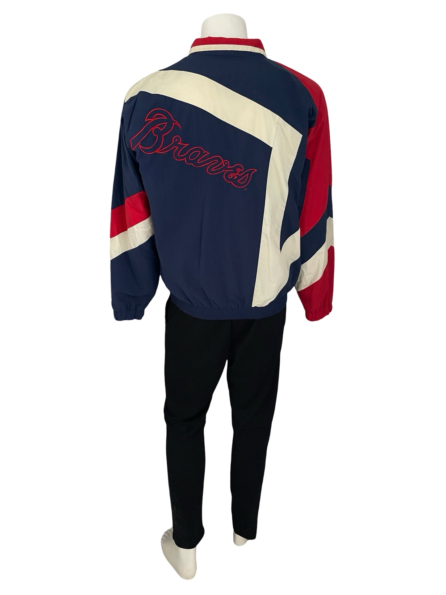 Vintage Atlanta Braves STARTER windbreaker size MEDIUM