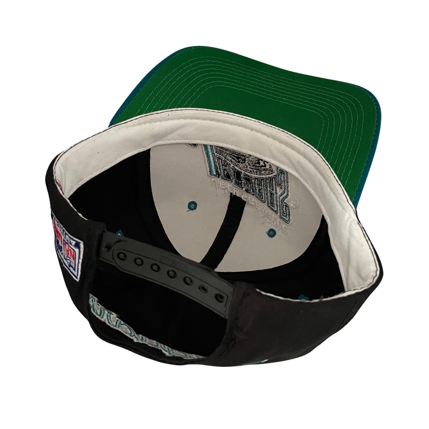Vintage Jacksonville Jaguars SPORTS SPECIALTIES "Backscript" banned logo hat