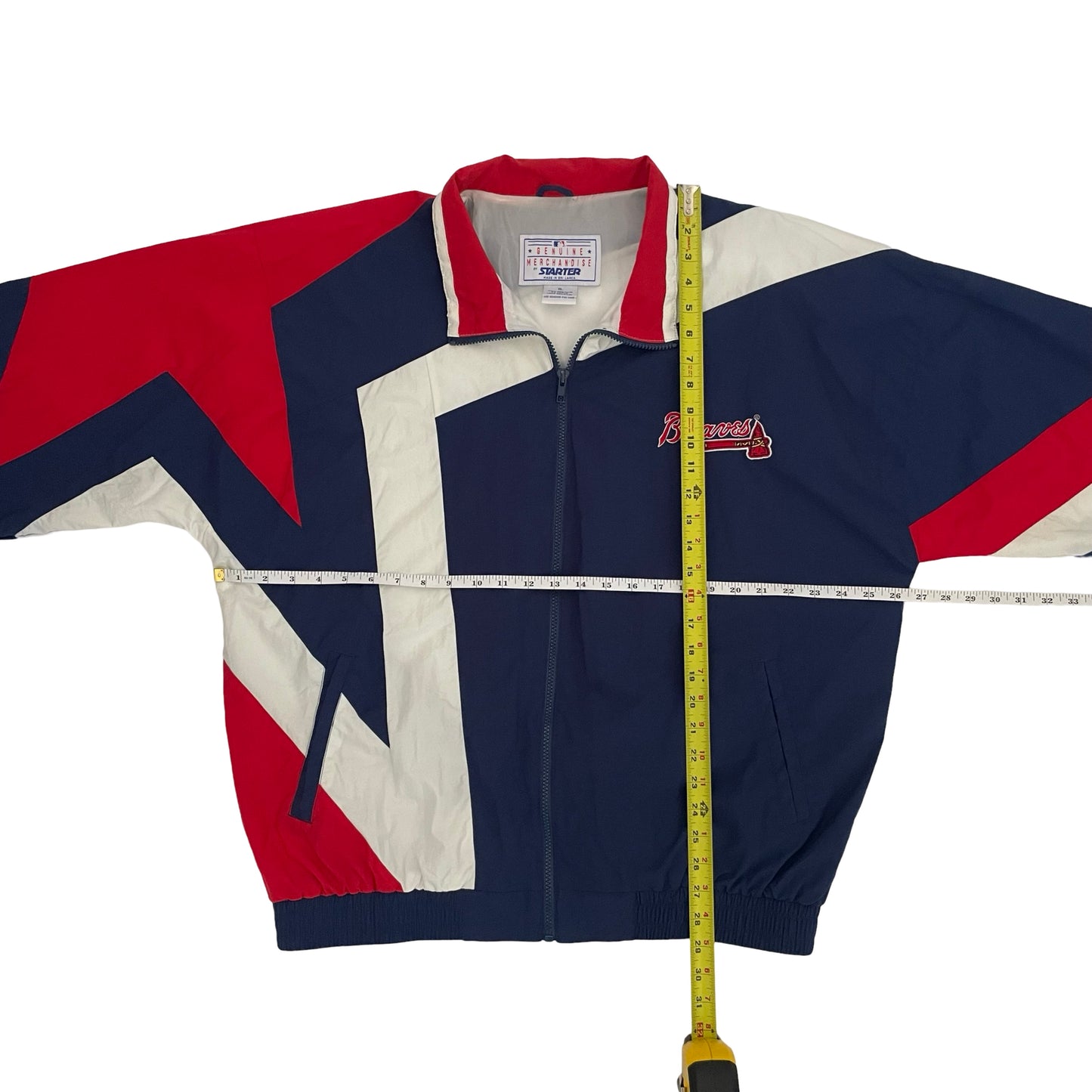 Vintage Atlanta Braves STARTER windbreaker size XL
