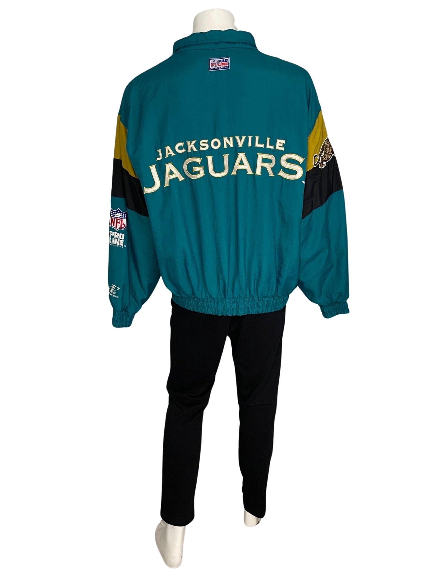 Vintage Jacksonville Jaguars LOGO ATHLETIC windbreaker size XL