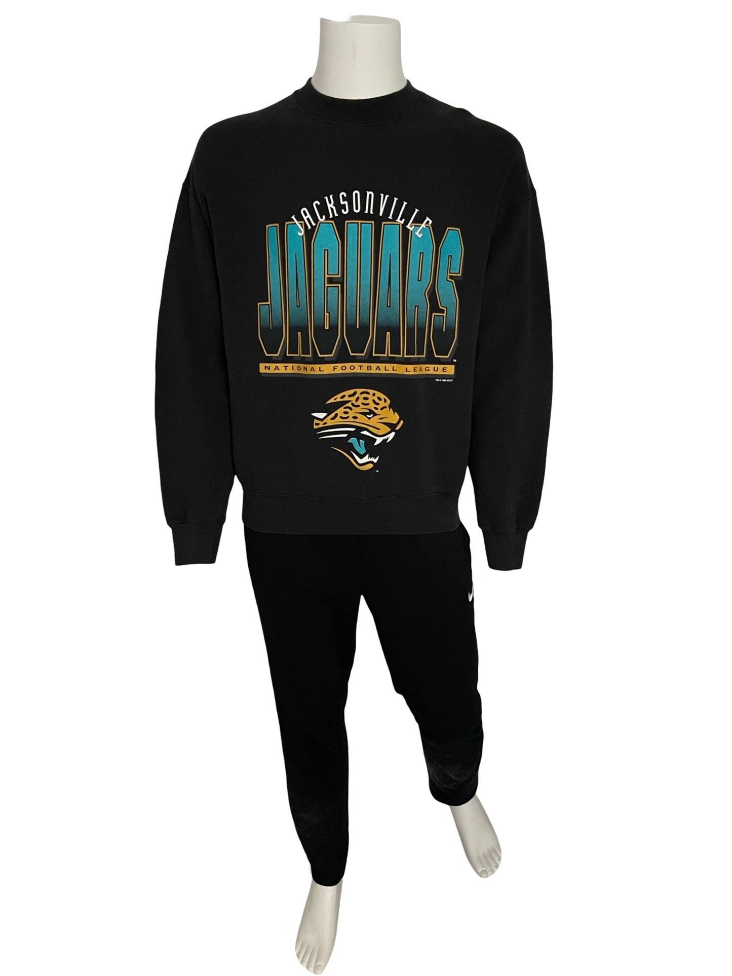 Vintage Jacksonville Jaguars 1995 sweatshirt size LARGE