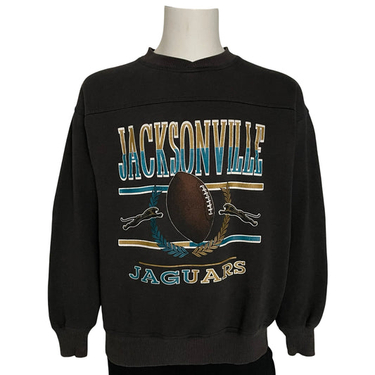 Vintage Jacksonville Jaguars RARE banned logo sweatshirt size LARGE