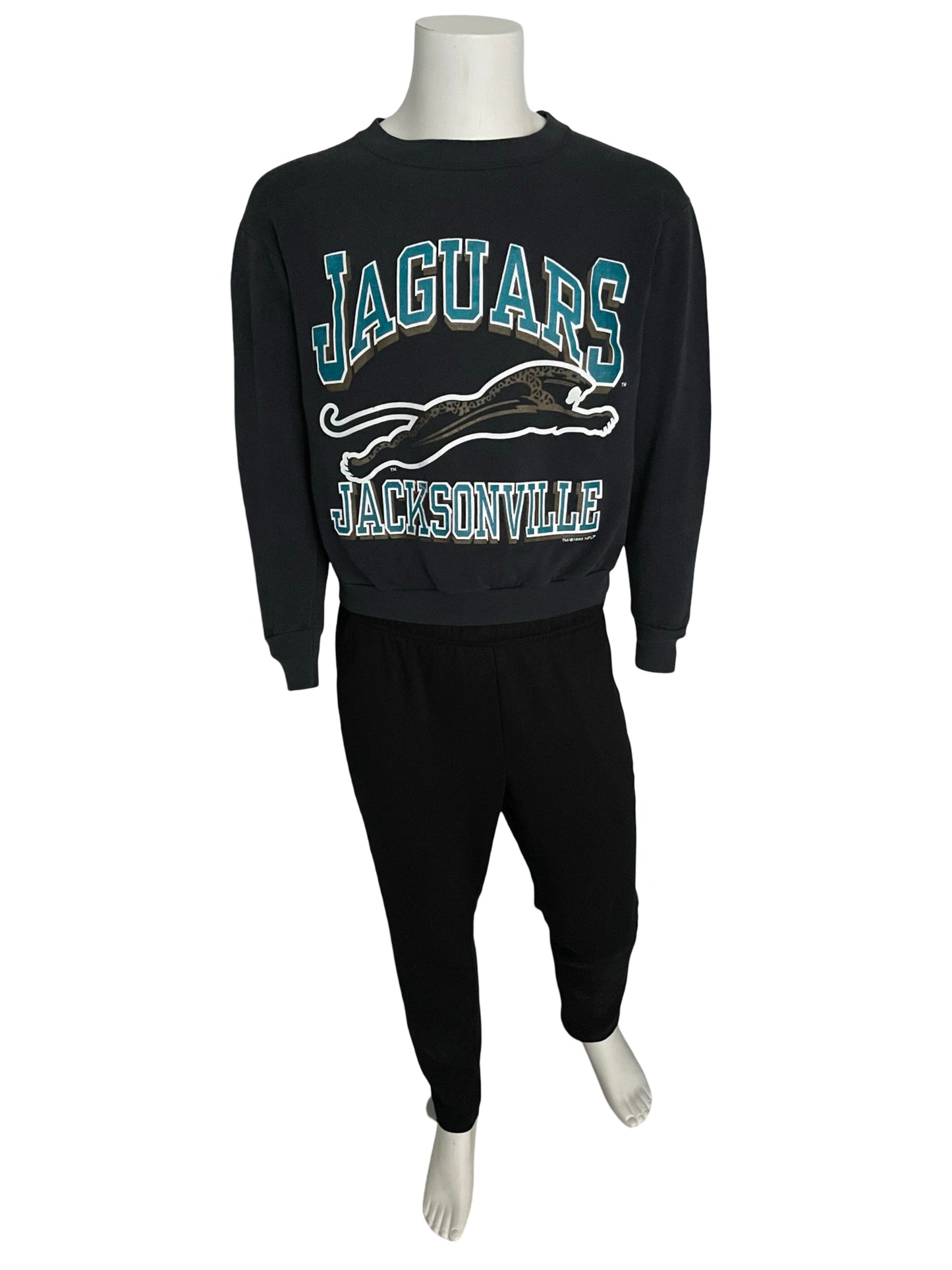 Vintage Jacksonville Jaguars 1993 banned logo sweatshirt size XS