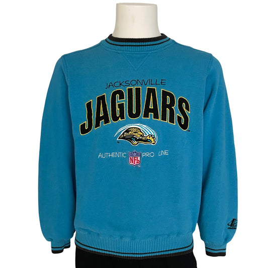 Vintage Jacksonville Jaguars embroidered LOGO ATHLETIC sweatshirt size MEDIUM