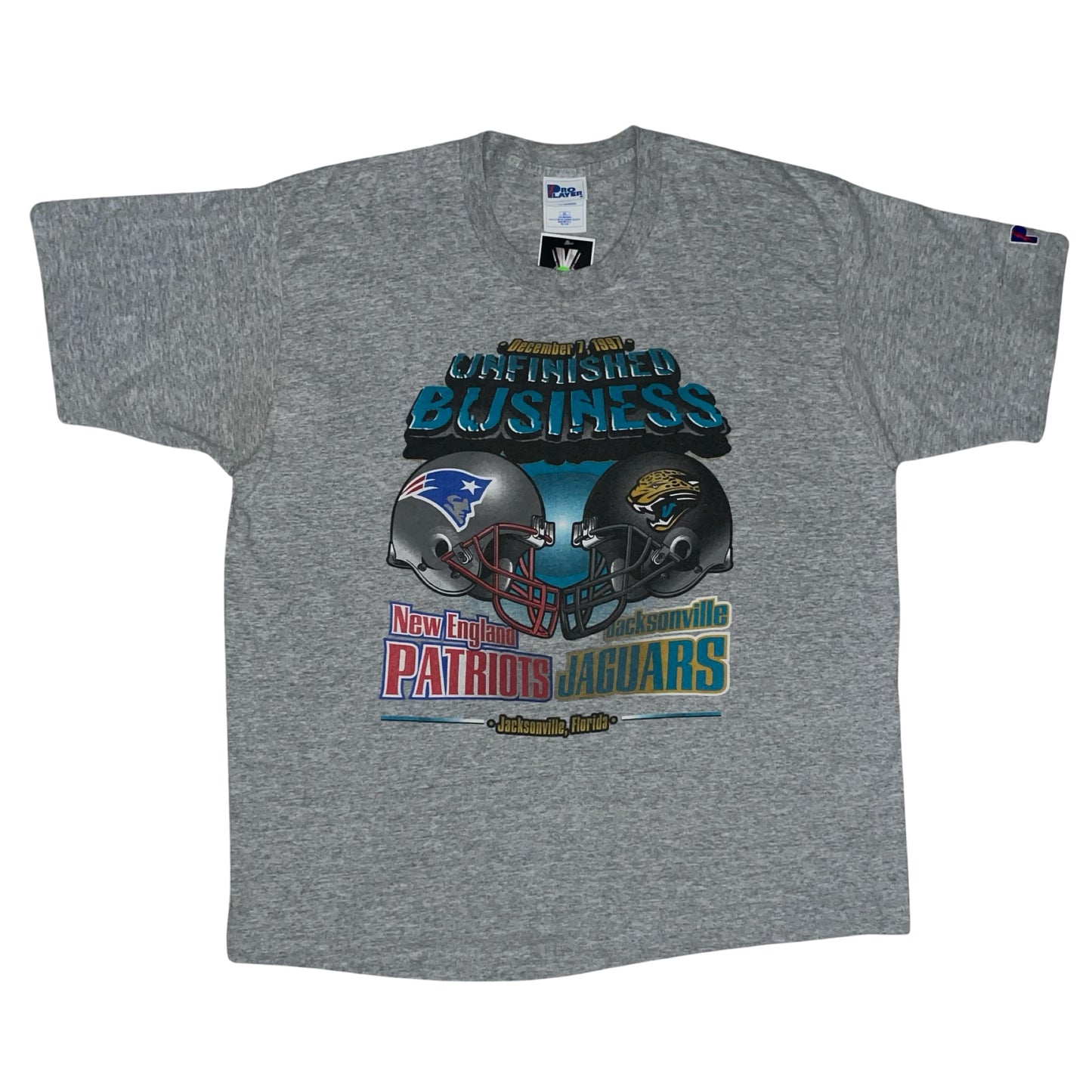 Vintage Jacksonville Jaguars New England Patriots 1997 shirt size XL